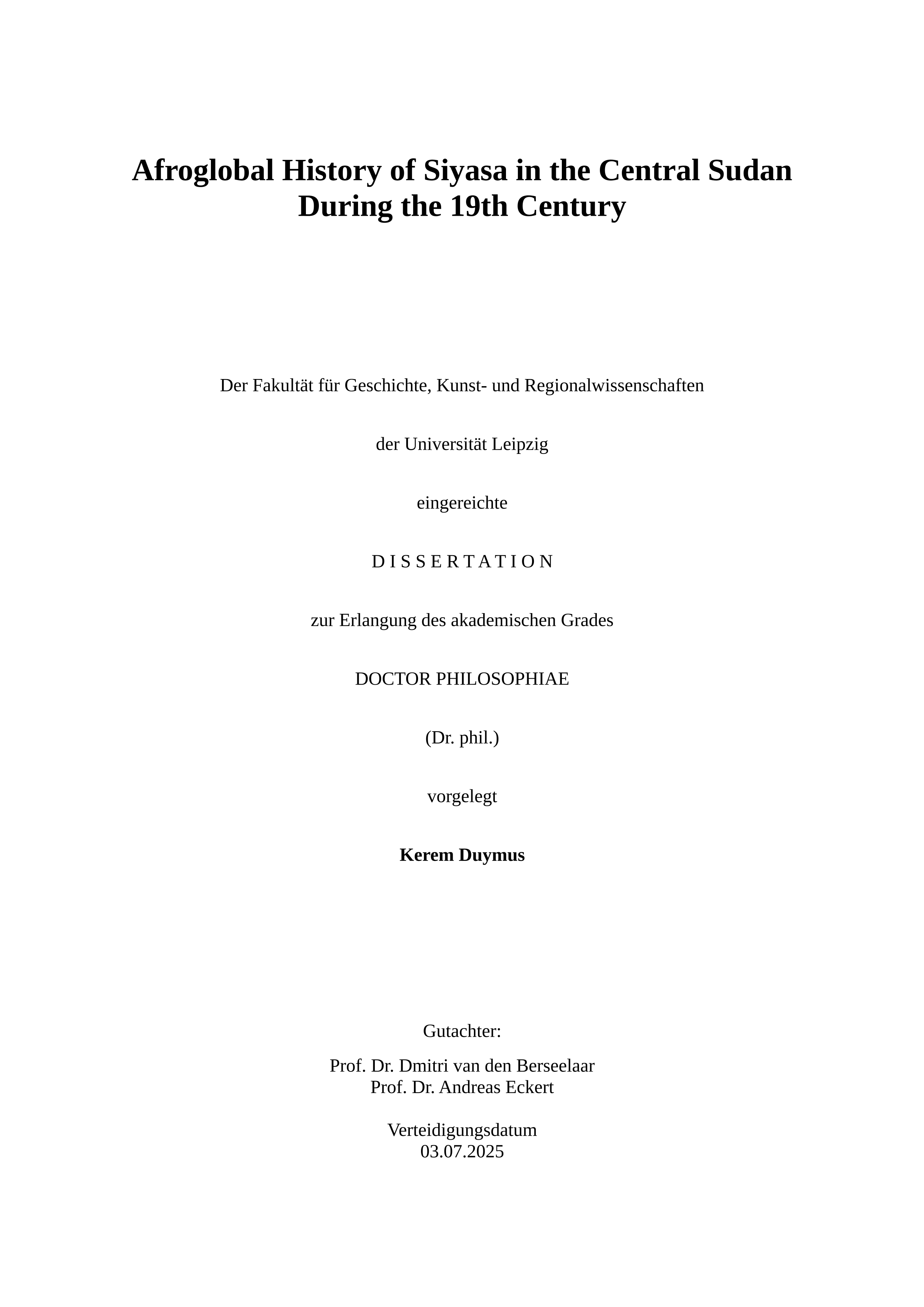 Thesis